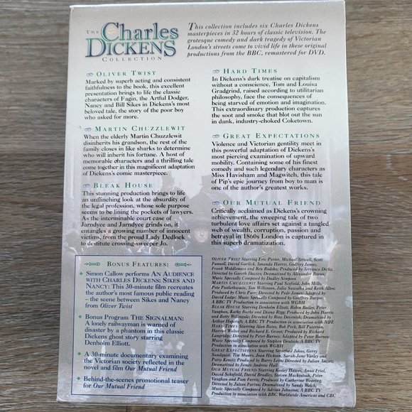 The Charles Dickens 6-disc DVD collection. New in Box - Picture 3 of 5